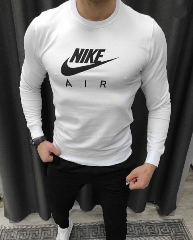 Костюм Nike чорний+білий/чорний 1727-2 фото