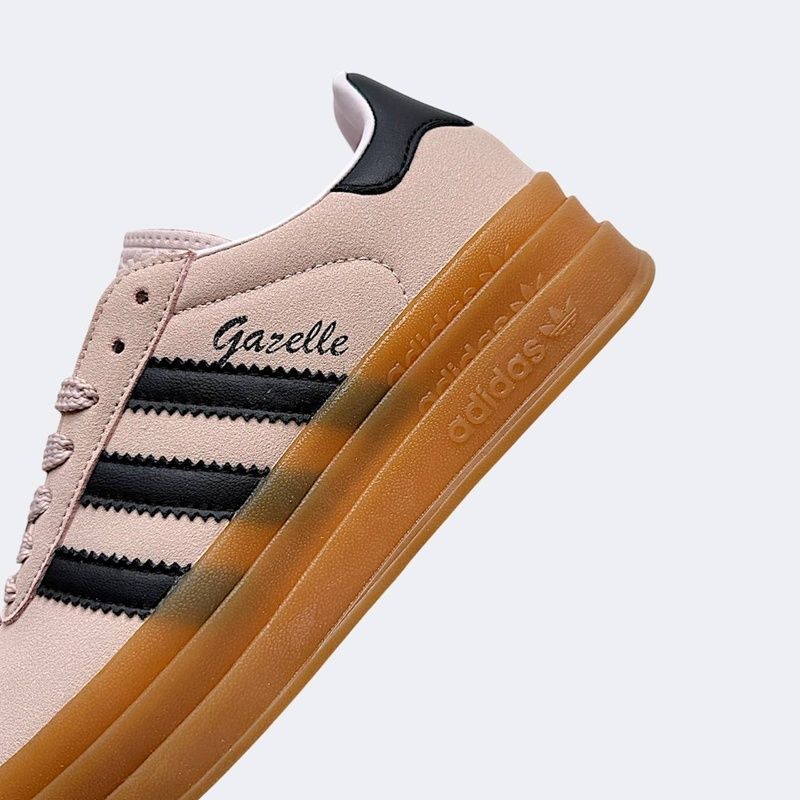 Кросівки Жіночі Adidas Gazelle Rose & Black 182 фото